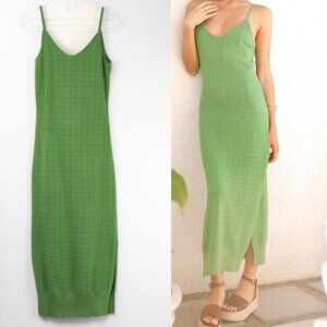 greylin green dress Mayla Paneled Rib Sweater Dress